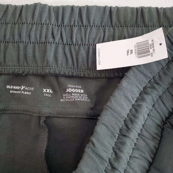 Old Navy Active Dynamic Fleece Jogger Size XXL Tall Hi-Rise Pull-on Pants NEW - Picture 10 of 12